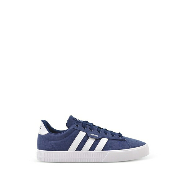 アディダス メンズ スニーカー シューズ Daily 3.0 striped sneakers Blue｜asty 21,155円