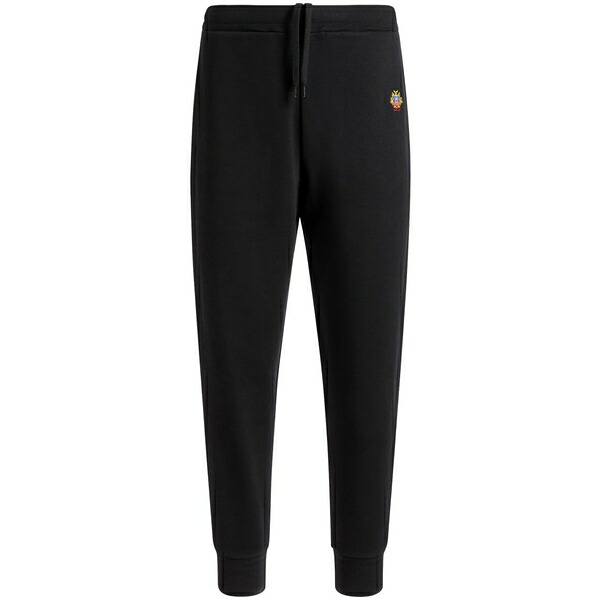 バリー メンズ 心地好いズボン下 ボトムス Logo-embroidered track pants Black