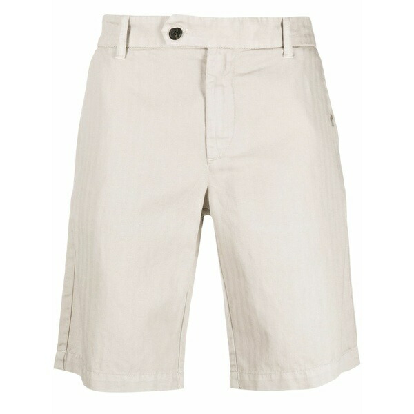 イレブンティ メンズ 心地好いズボン下 ボトムス Straight-leg chino shorts Neutrals