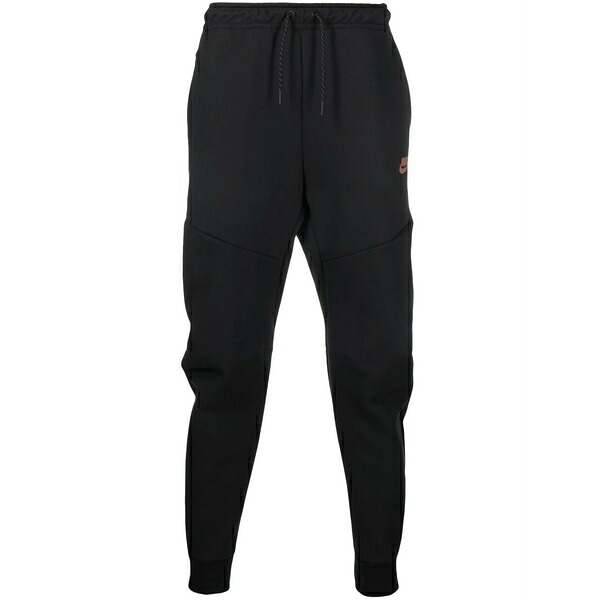 ナイキ メンズ 心地よいズボン下 ボトムス Logo-print drawstring-waist track pants -