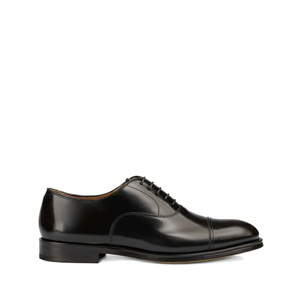 ドンカルズ メンズ 御召しものシューズ シューズ Leather lace-up oxford shoes Brown
