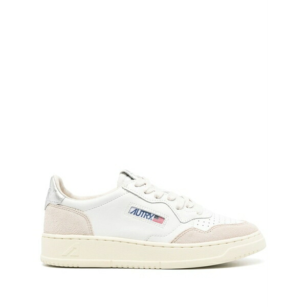 オートリー レディース スニーカー シューズ Medalist panelled sneakers White｜asty