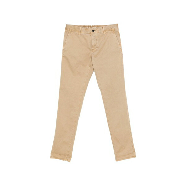 インコテックス メンズ 心地好いズボン下 ボトムス Slim-cut twill trousers Neutrals