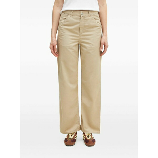 カーハート レディース カジュアルパンツ ボトムス Patch-pocket trousers Neutrals｜asty