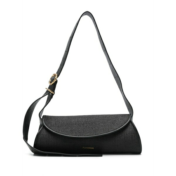 ジル・サンダー レディース ショルダーバッグ 御徒面子 Small cannolo shoulder bag Black