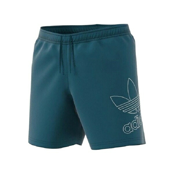 アディダス レディース 心地よいズボン下 ボトムス Logo-detail shorts Blue