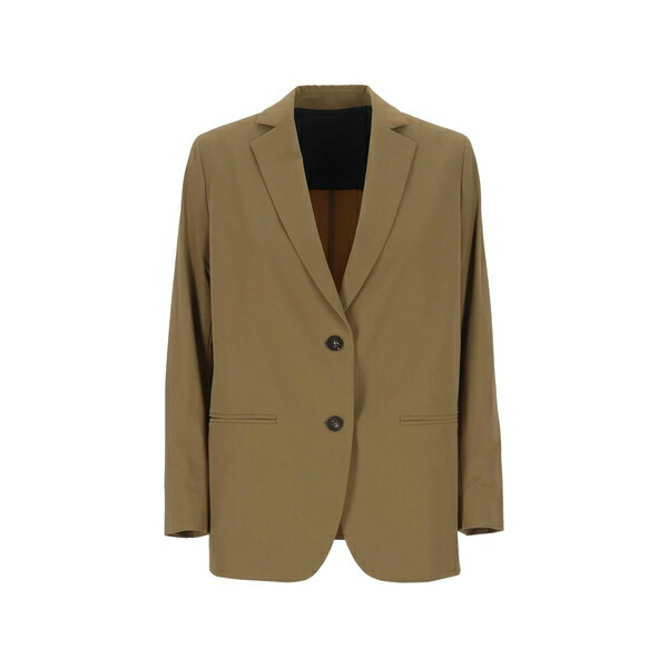 アールアールディ レディース 上衣＆上衣 アウター Button jacket Brown