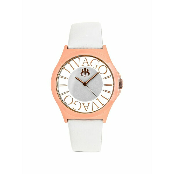 ジヴァゴ レディース ウオッチ 付属物 Fun 40粍 watch White