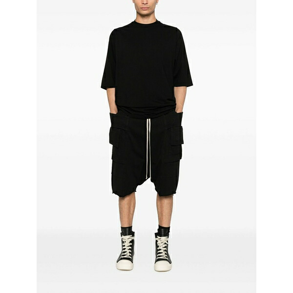 リックオウエンス メンズ ティーシャツ トップス Jumbo t-shirt Black