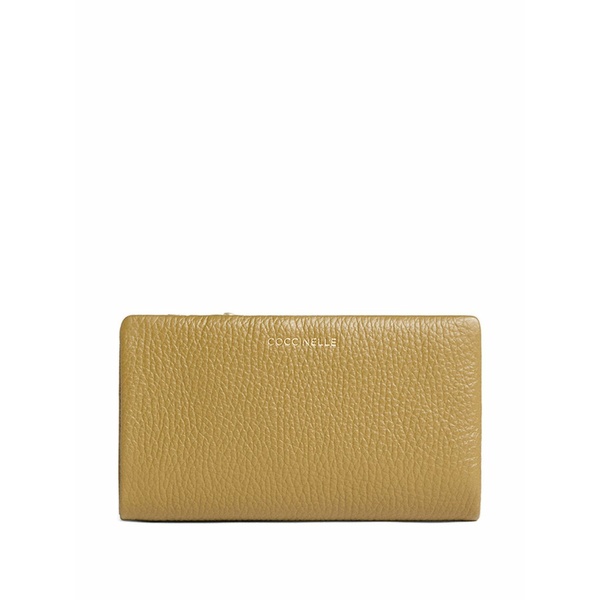 コチネレ レディース 紙入れ 付属品 Zip-up wallet Green