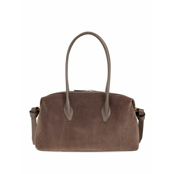 ユゼフィ レディース ショルダーバッグ 御徒面子 Brioche suede-finish tote bag Brown
