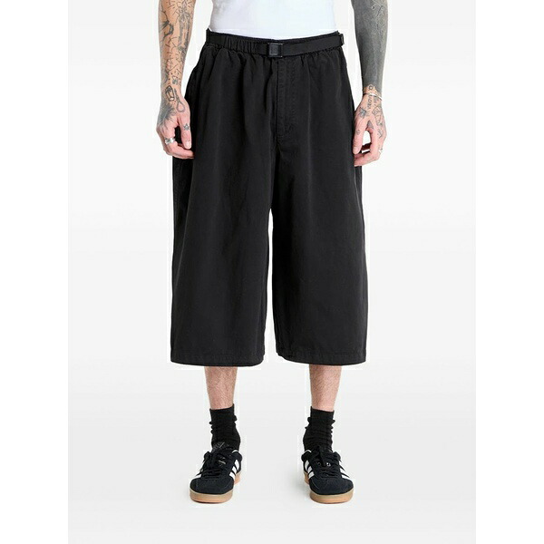 アディダス メンズ 心地よいズボン下 ボトムス Eqt cotton shorts Black