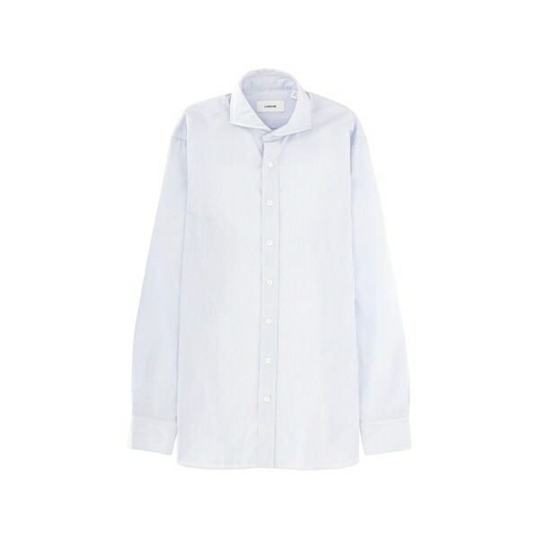 ラルディーニ メンズ プルオーバー トップス Long-sleeved striped shirt Blue
