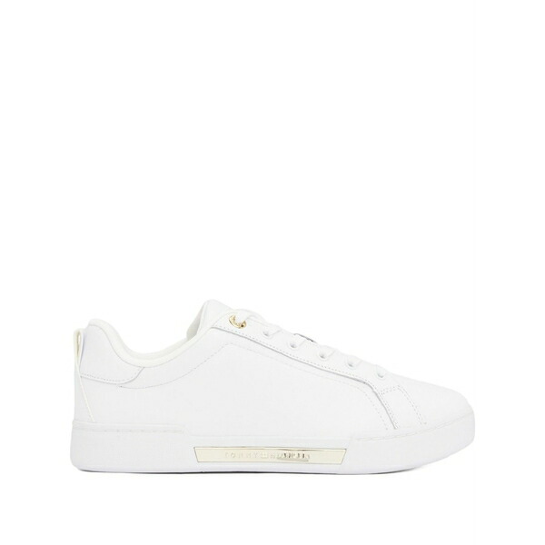 トミー ヒルフィガー レディース スニーカー シューズ Lace-up sneakers White