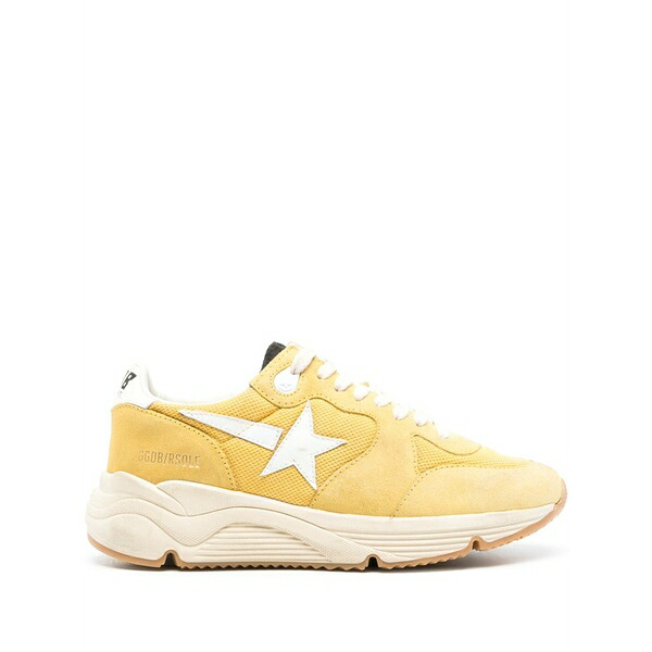 ゴールデングース レディース スニーカー シューズ Running sole sneakers Yellow