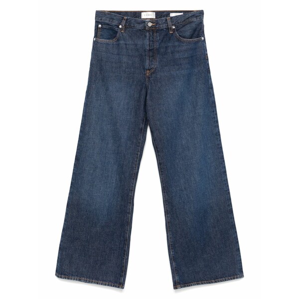 ひな形 レディース ジーンズズボン下 ボトムス The loose jeans Blue