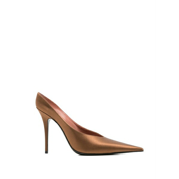 アミナモアディ レディース パンプス シューズ Anok pointed-toe pumps Brown
