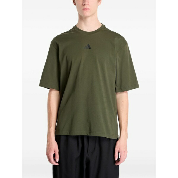 アディダス メンズ ティーシャツ トップス Oversize power t-shirt Green