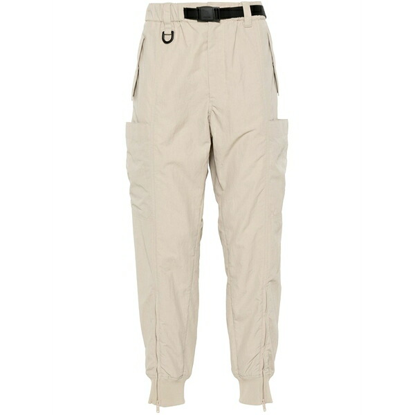ワイスロバート・エドワード・リー メンズ 心地好いズボン下 ボトムス Crinkled track pants Neutrals