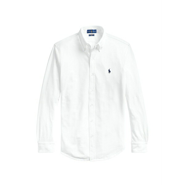 ラルフローレン メンズ プルオーバー トップス Button-up shirt White