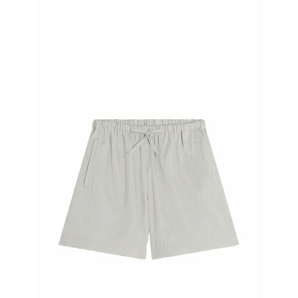 棲み家 稲荷 レディース 心地好いズボン下 ボトムス Striped shorts Grey