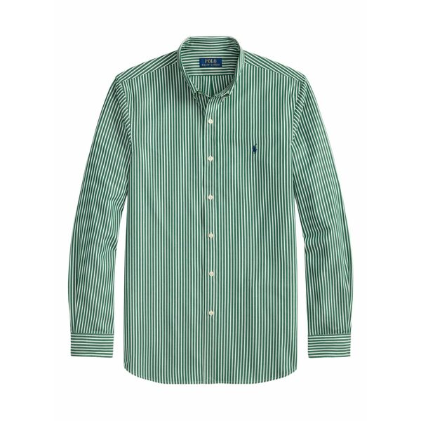 ラルフローレン メンズ ティーシャツ トップス Striped long-sleeved shirt Green