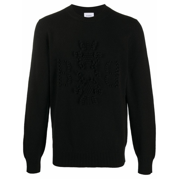 バリー メンズ 編み物\u0026ティーシャツ アウター Cashmere logo jumper Black