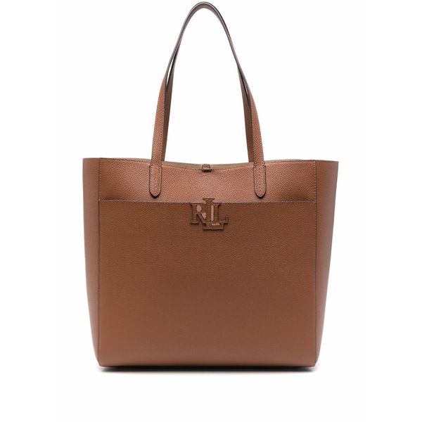 ラルフローレン レディース トートバッグ 御徒面子 Cameryn tote bag  Brown