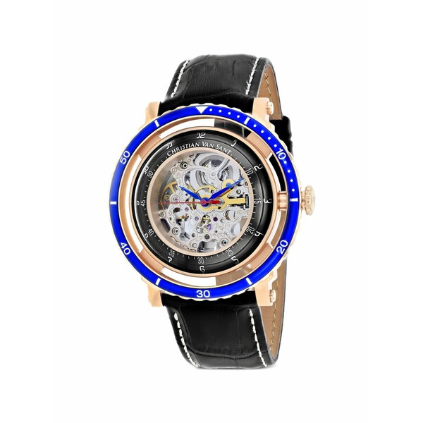 クリスチャンバンサント メンズ ウオッチ 添え物 Dome 45粍 watch Silver