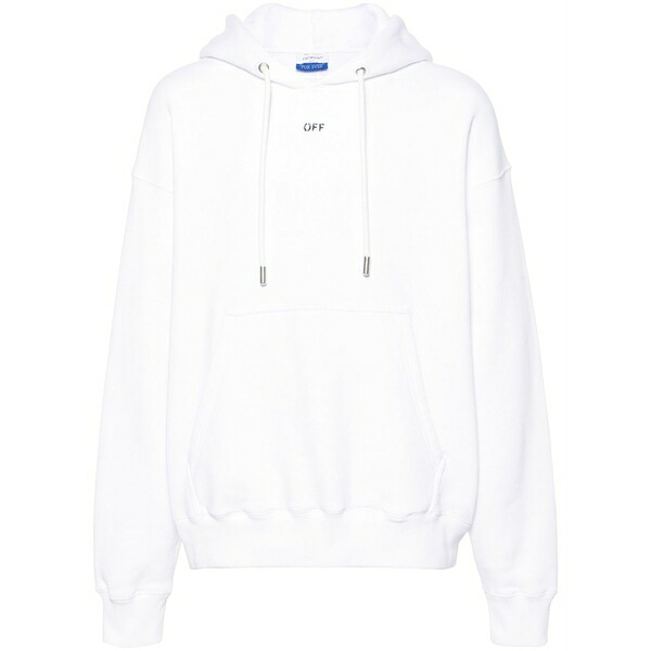 象牙色 メンズ パーカー・スウェットシャツ アウター Logo-print cotton sweatshirt White