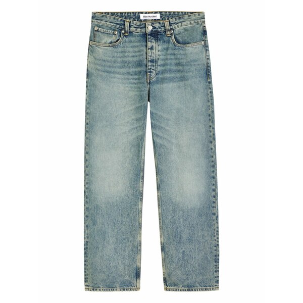 ウォンお手て赤いこと メンズ ジーンズズボン下 ボトムス Steve straight jeans Blue