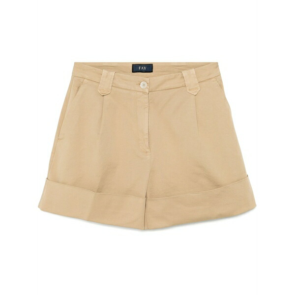 フェイ レディース 心地よいズボン下 ボトムス Pleated shorts  Neutrals