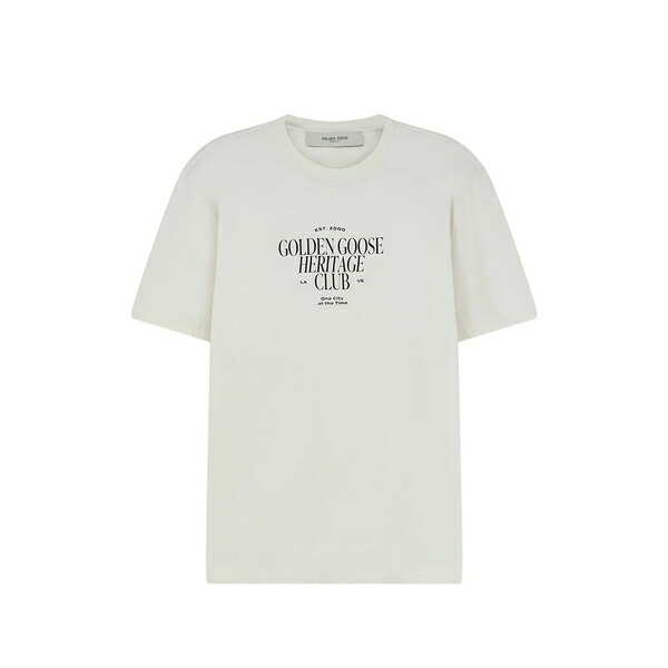 ゴールデングース メンズ ティーシャツ トップス Logo-print t-shirt White