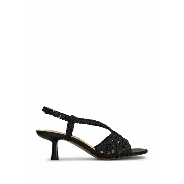ビビロウ レディース サンダル シューズ Kou braided slingback sandals Black