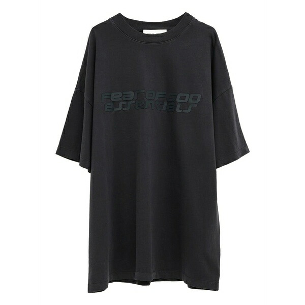 エフオージーエッセンシャルズ メンズ プルオーバー トップス 90s logo-print t-shirt Black
