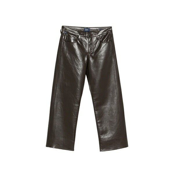 シチズンズ オブ 人間らしさ レディース 心地好いズボン下 ボトムス Straight trousers Brown