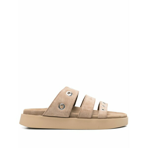 イヌイキー レディース サンダル シューズ Leather sandals  Neutrals