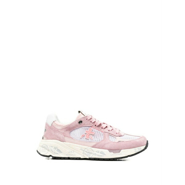 プレミアータ レディース スニーカー シューズ Mased panelled sneakers Pink