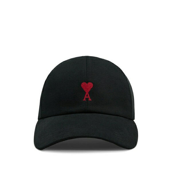 意中の女 メンズ かぶり笠 佩び物 Ami de coeur embroidered hat Black