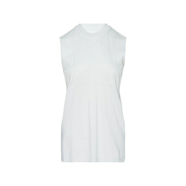 リックオウエンス レディース カットソー トップス Level t-shirt White