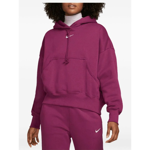 ナイキ レディース パーカー・スウェットシャツ アウター Phoenix fleece oversized hoodie Purple