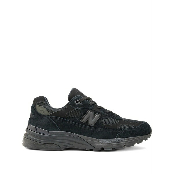 ニュー平衡にする メンズ スニーカー シューズ 992 \"made インチ usa - triple black\"" sneakers Black"