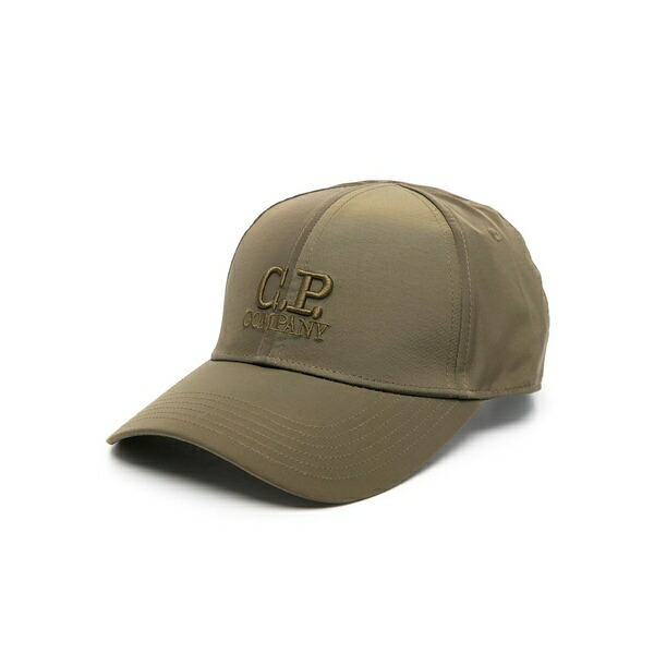 シーピーカンパニー メンズ 鳥打ち帽 付属物 Chrome-r logo cap Green