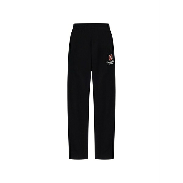 アミリ メンズ 心地よいズボン下 ボトムス Embroidered-logo trousers Black