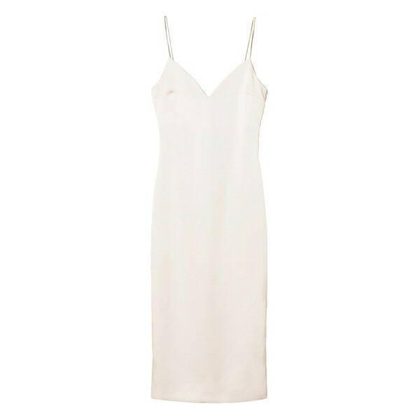 ツイン書き割り レディース 衣裳 トップス Spaghetti-strap duchesse MIDI dress Pink