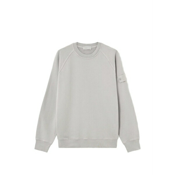 ストーンアイランド メンズ パーカー・スウェットシャツ アウター Ghost crew neck sweatshirt Grey