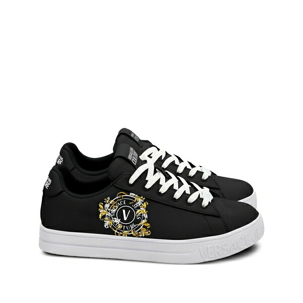 呼びりん探し回る レディース スニーカー シューズ Logo-print sneakers Black