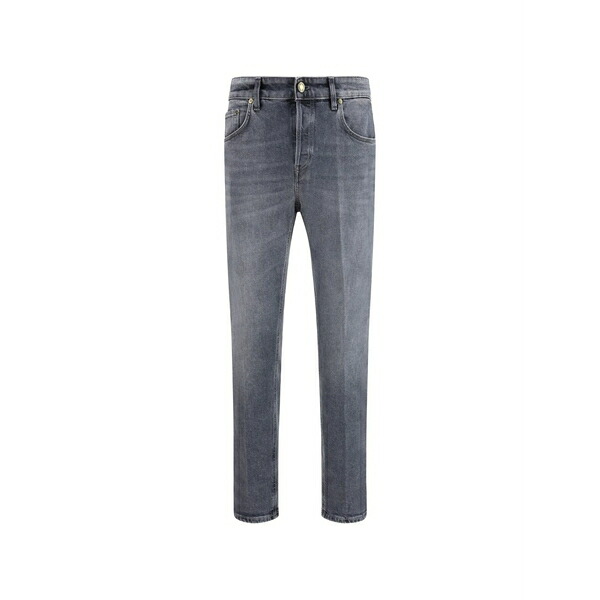 PTトリノ メンズ ジーンズズボン下 ボトムス Grey regular-fit jeans Grey