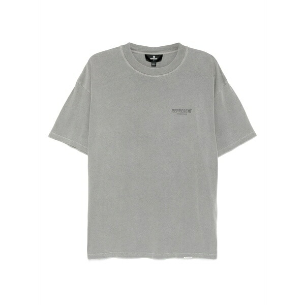リプレゼント メンズ プルオーバー トップス Logo-print t-shirt Grey