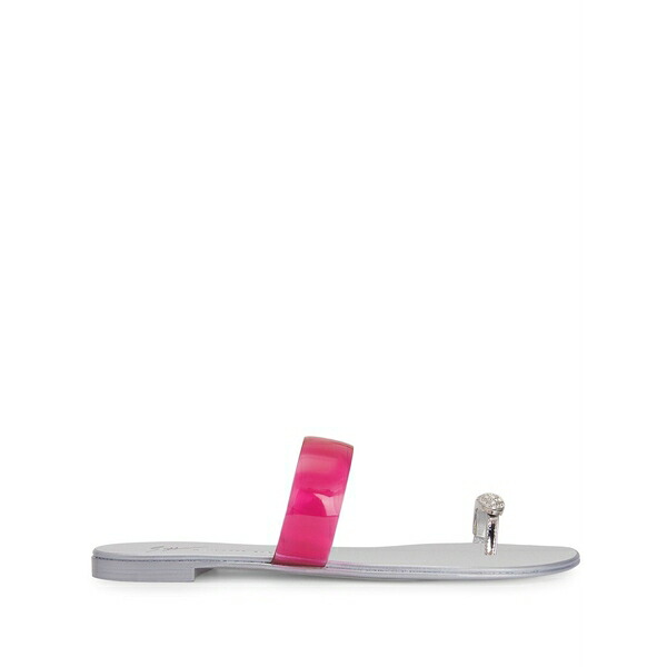 ジュゼッペザノッティ レディース サンダル シューズ Ring plexi sandals Pink